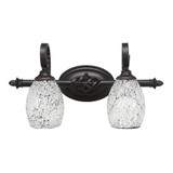 Elegante 2 Light Bath Bar 11 x Inches by Toltec  - 162--11-11