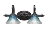 Elegante 2 Light Vanity Light by Toltec - 162-9-95-2075