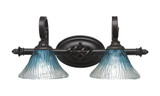 Elegante 2 Light Vanity Light by Toltec - 162-9-95-2075