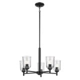 Shailene 5 Light Medium Chandelier with Clear Glass by Kichler - 43671C