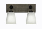Oxbridge 2 Light Vanity Light 16 Inch Tall Length by Toltec - 1772-GPDW-460