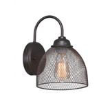 Plexus 1 Light Wall Sconce by Toltec - 1812-7-10-