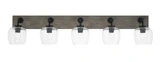 Oxbridge 5 Light Vanity Light 46.75 Inch Length by Toltec - 1775-GPDW-4810