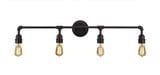 Vintage 20W 4 LED Light Vanity Light by Toltec - 184--12-385