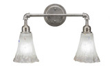 Vintage 2 Light Vanity Light 18.5 Inch Length by Toltec - 182--13-185