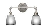 Vintage 2 Light Vanity Light 21 Inch Length by Toltec - 182-DG-500