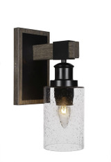 Tacoma 1 Light Wall Sconce 12 Inch Tall by Toltec - 1841-4-12-