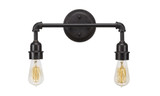 Vintage 10W 2 LED Light Vanity Light by Toltec - 182--12-1525