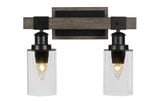 Tacoma 2 Light Vanity Light 15 Inch Length by Toltec - 1842--115-15
