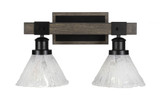 Tacoma 2 Light Vanity Light 17.5 Inch Length by Toltec - 1842--95-175