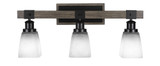 Tacoma 3 Light Vanity Light 25.25 Inch Length by Toltec - 1843--1075-2525