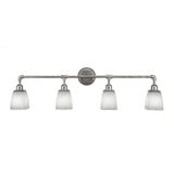 Vintage 4 Light Vanity Light 40.75 Inch Wide by Toltec - 184-4075-1125-