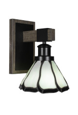 Tacoma 1 Light Wall Sconce 9.75 Inch Tall by Toltec - 1841-7-975-