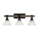 Tacoma 3 Light Vanity Light 27.5 Inch Length by Toltec - 1843--95-275