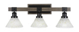 Tacoma 3 Light Vanity Light 27.5 Inch Length by Toltec - 1843--95-275