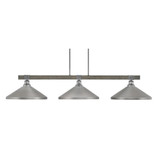 Tacoma 3 Light Medium Island Pendant by Toltec - 1863-GPDW-424-GP