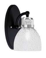 Easton 1 Down Glass Light Wall Sconce by Toltec - 1931-MBBN-4119