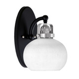 Easton 1 Light Wall Sconce 10.5 Inch Tall by Toltec - 1931-MBBN-212