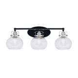 Easton 3 Light Vanity Light 27 Inch Length by Toltec - 1933-WHBN-202