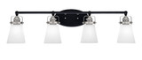 Easton 4 Light Vanity Light 33.75 Inch Length by Toltec - 1934-MBBN-460