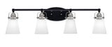 Easton 4 Light Vanity Light 33.75 Inch Length by Toltec - 1934-MBBN-460