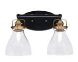 Easton 2 Light Vanity Light 16.25 Inch Length by Toltec - 1932-MBBR-4760