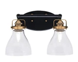 Easton 2 Light Vanity Light 16.25 Inch Length by Toltec - 1932-MBBR-4760