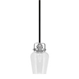 Easton 1 Light Mini Pendant 8.5 Inch Tall by Toltec - 1941-MBBR-210