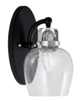 Easton 1 Light Wall Sconce 6 Inch Wide by Toltec - 1931-MBBN-4810
