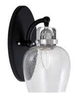 Easton 1 Light Wall Sconce 6 Inch Wide by Toltec - 1931-MBBN-4810