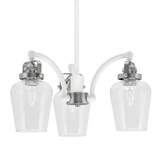 Easton 3 Light Small Chandelier by Toltec 1943-MBBN-210 - 1943-MBBN-210