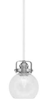 Easton 1 Light Mini Pendant 7.5 Inch Tall by Toltec - 1941-MBBR-4100