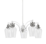 Easton 5 Light Medium Chandelier by Toltec 1945-WHBN-210 - 1945-WHBN-210