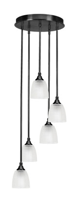 Empire 5 Light Medium Pendant 14.5 Inch Wide by Toltec - 2145-145-1025-