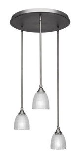 Empire 3 Light Large Pendant 18 Inch Wide by Toltec - 2183-18-1075-