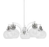 Easton 5 Light Medium Chandelier by Toltec 1945-WHBN-202 - 1945-WHBN-202