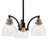 Easton 5 Light Medium Chandelier by Toltec 1945-MBBR-4119 - 1943-MBBN-4110