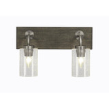 Oxbridge 2 Light Vanity Light 10 Inch Tall by Toltec - 207_1772-GPDW-300