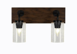 Oxbridge 2 Light Vanity Light 10 Inch Tall by Toltec - 207_1772-GPDW-300