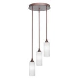 Empire 3 Light Medium Pendant 14.5 Inch Tall by Toltec - 2143-1425-145