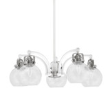 Easton 5 Light Medium Chandelier by Toltec 1945-WHBN-4100 - 1945-WHBN-4100