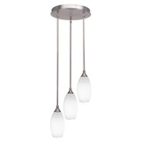 Empire 3 Light Medium Pendant 14.75 Inch Tall by Toltec - 2143-145-1475