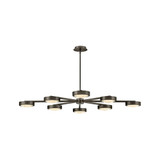 Cava 128W LED Convertible Semi Flush Mount 50 Inch Wide by Fredrick Ramond  - FR31014