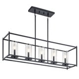 Crosby 5 Light Caged Linear Chandelier by Kichler - 43995