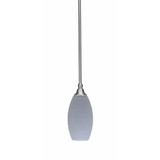 Stem 1 Light Stem Hung Mini Pendant 10.75 Inch Tall by Toltec - 23-10.75