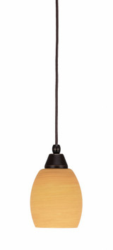 Any 1 Light Mini Pendant 8 Inch Tall by Toltec - 22-DG-625