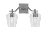 Corbin 2 Light Bath Bar 10.75 Inch Tall and 14.75 Inch Length by Toltec - 2312-1075-1475