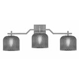 Corbin 3 Light Bath Bar 10 Inch Tall and 26.75 Inch Length by Toltec - 2313-10-2675
