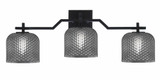 Corbin 3 Light Bath Bar 10 Inch Tall and 26.75 Inch Length by Toltec - 2313-10-2675