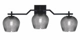 Corbin 3 Light Bath Bar 10 Inch Tall and 27 Inch Length by Toltec - 2313-10-27